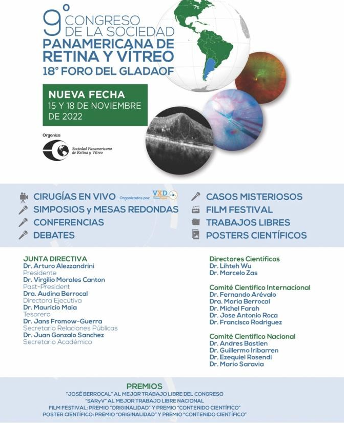 9º Congreso de la Sociedad Panamericana de Retina y Vitreo (SPRV) 